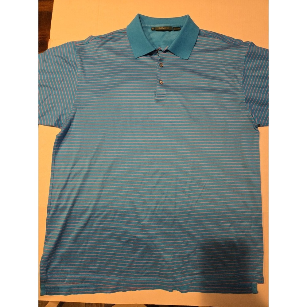 bobby jones mens golf polo shirts Xlarge